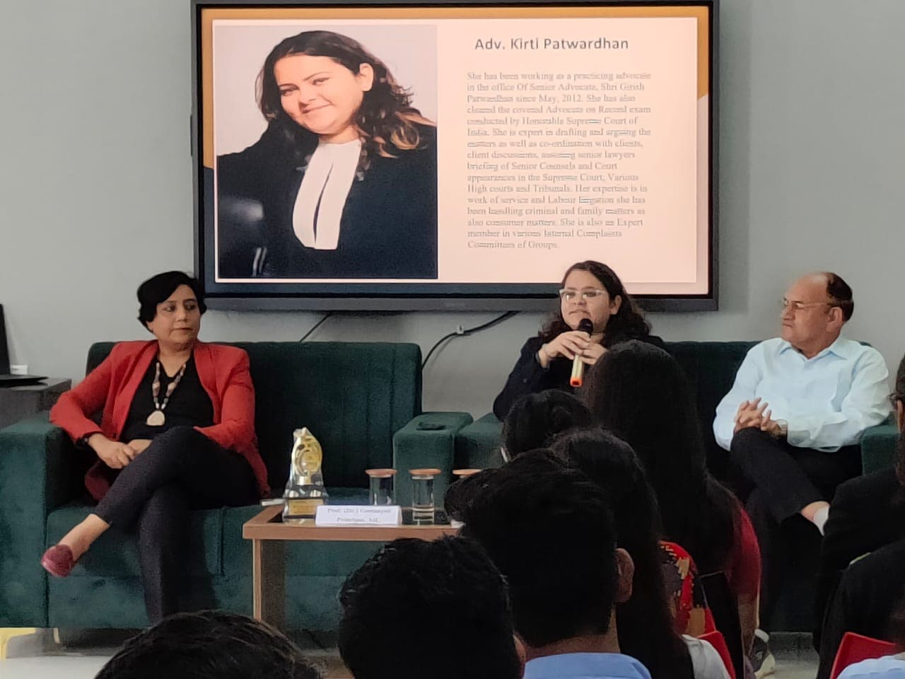 Guest Lecture by Adv. Kirti Patwardhan