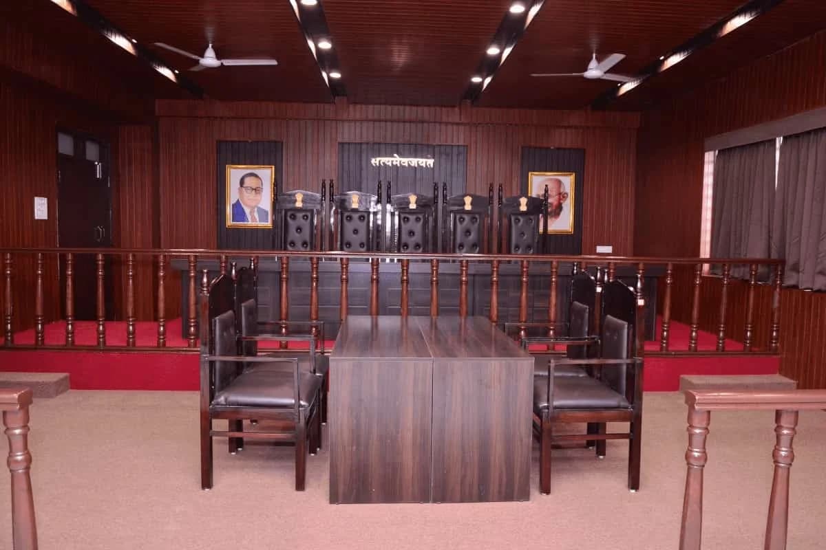 University campus background